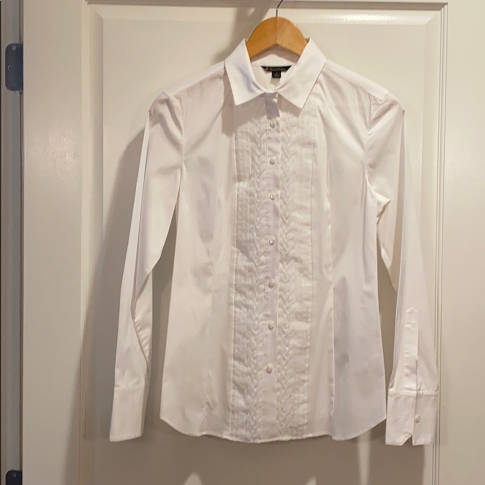HOLD- Brooks Brothers Tuxedo Button-Down Shirt